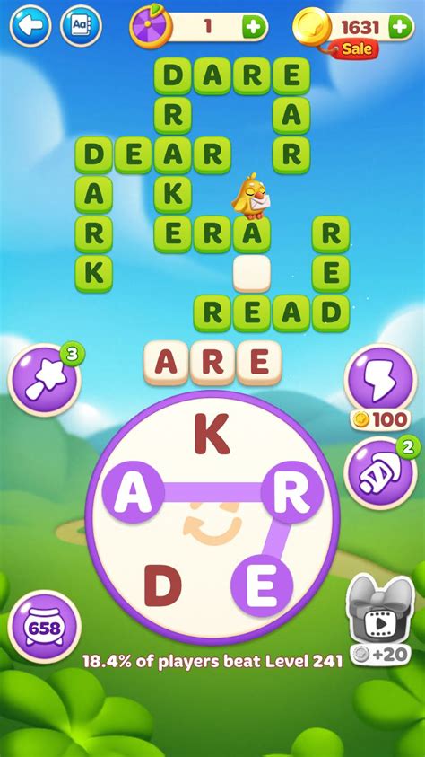Word Hike Level 241 answers answers > All levels.